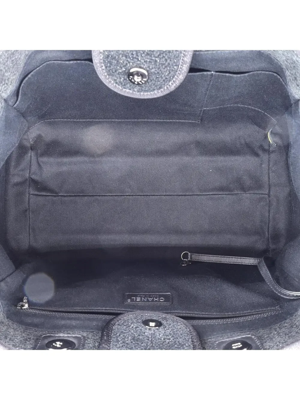 Chanel Deauville Tote Lurex Boucle #299260C34B